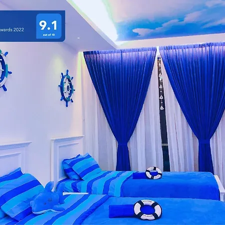 Cat City Mediterranean Theme City&Pool View Homestay 貓城地中海主題城市泳池風景民宿 Kuching Exterior photo